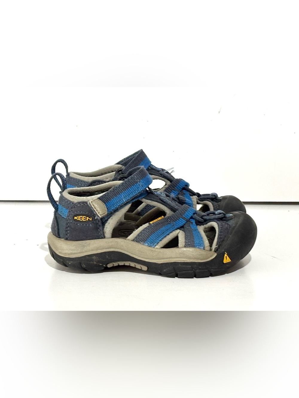Size 13 Kids - KEEN Venice H2 Blue Closed Toe Hiking Sandals - Picture 2 of 8
